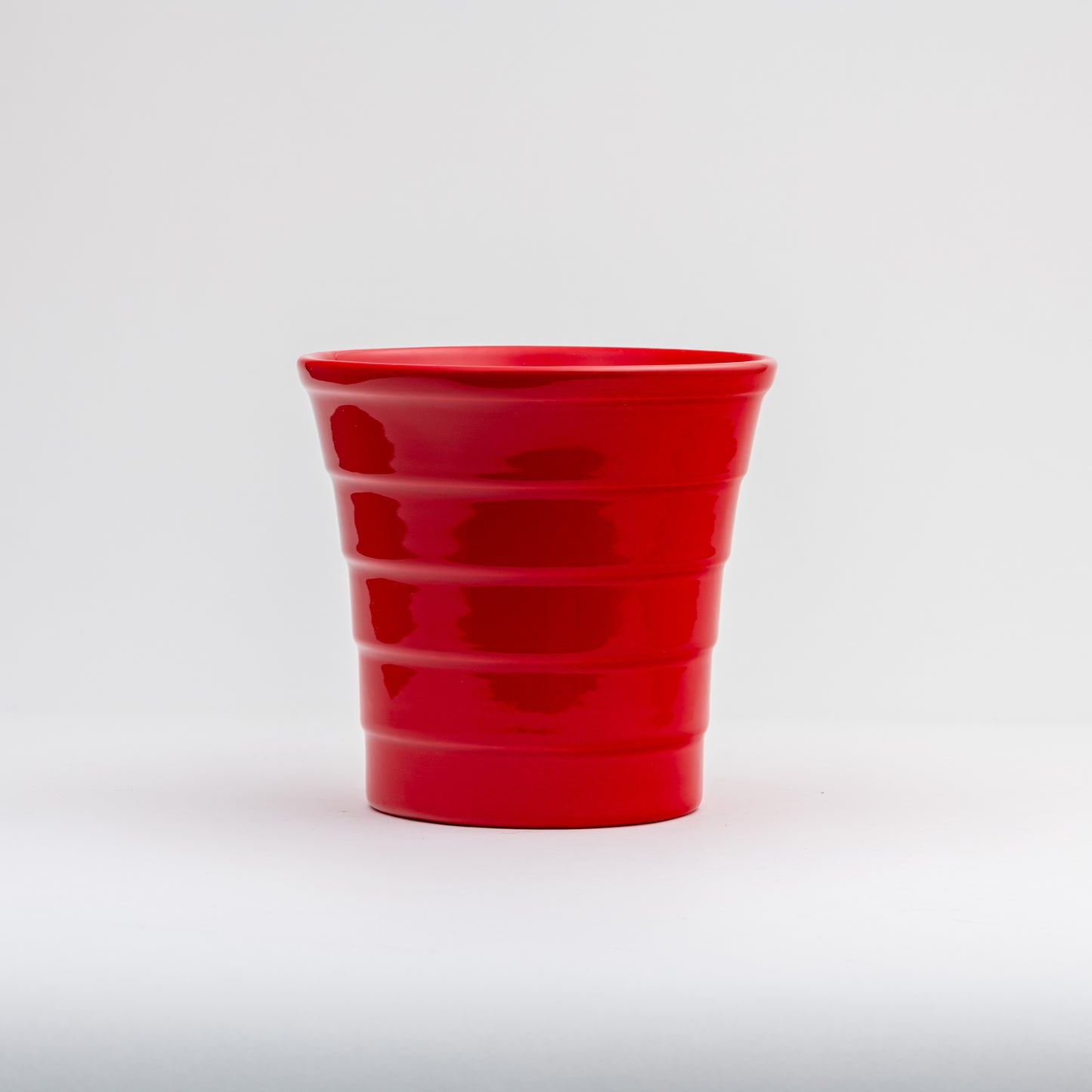 Bauer Flowerpot 6 Inch - Poppy Red