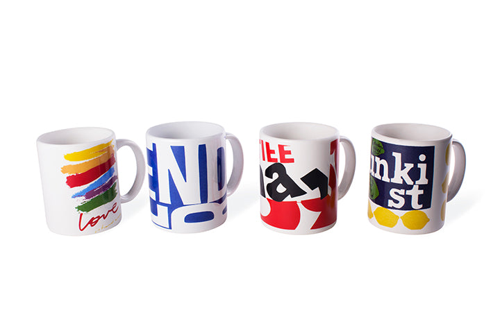 Love Series Set of 4 Mugs