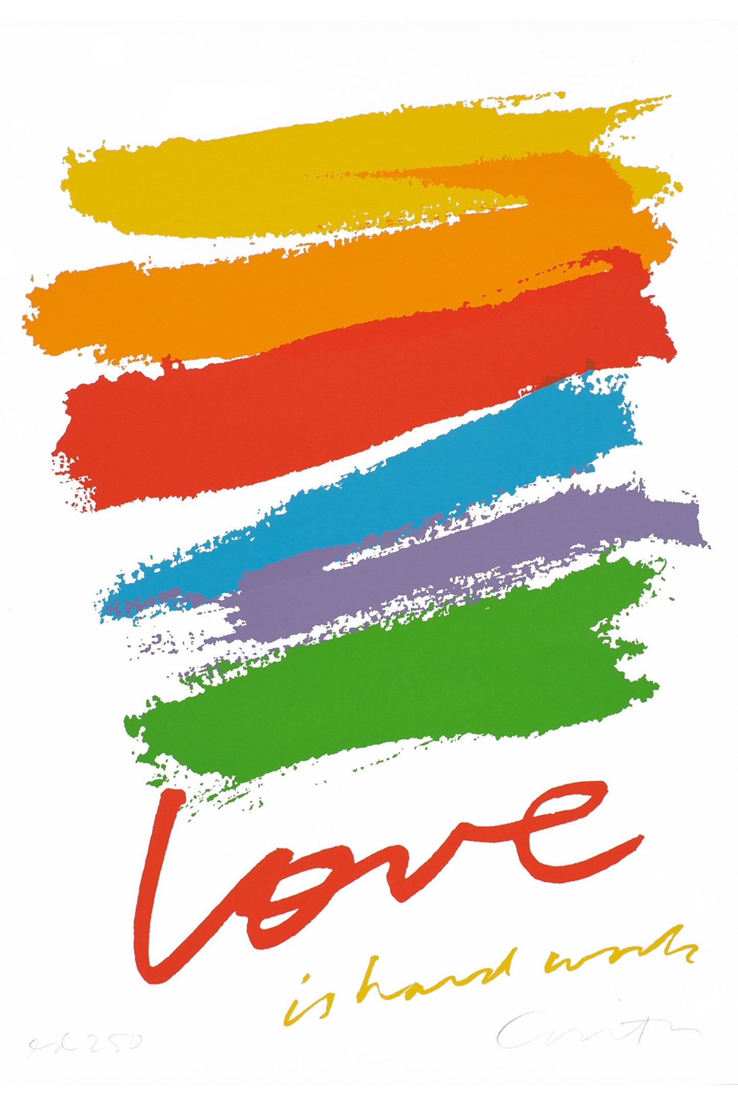 "Love Is Hard Work" Mug