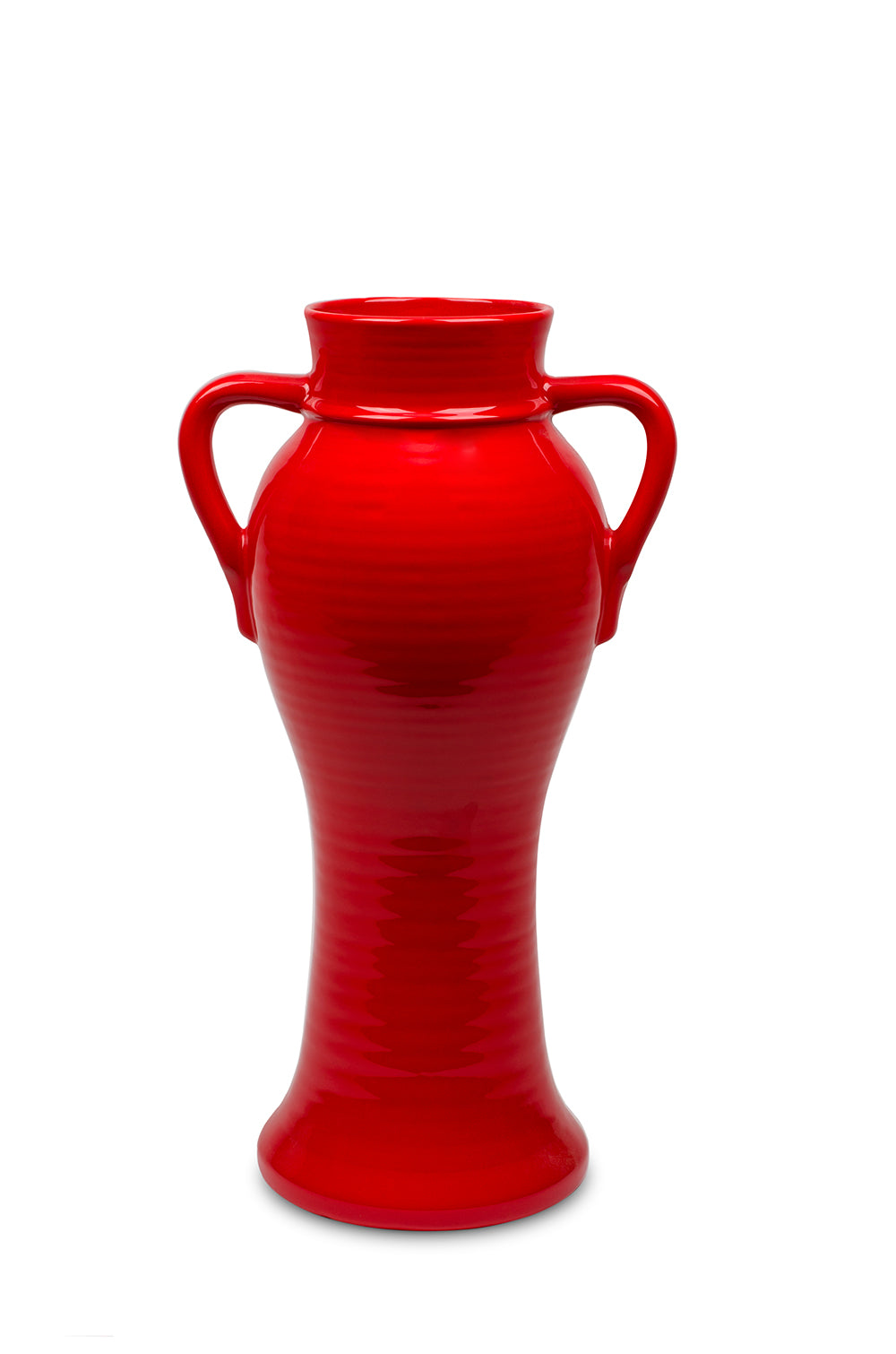 18 Inch Rebekah Vase - Poppy Red