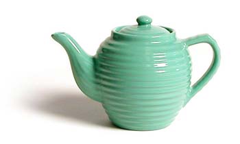 Bauer Ringware Teapot