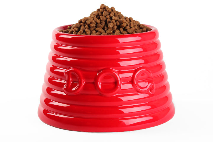 RINGWARE DOG BOWL LARGE - SECONDS