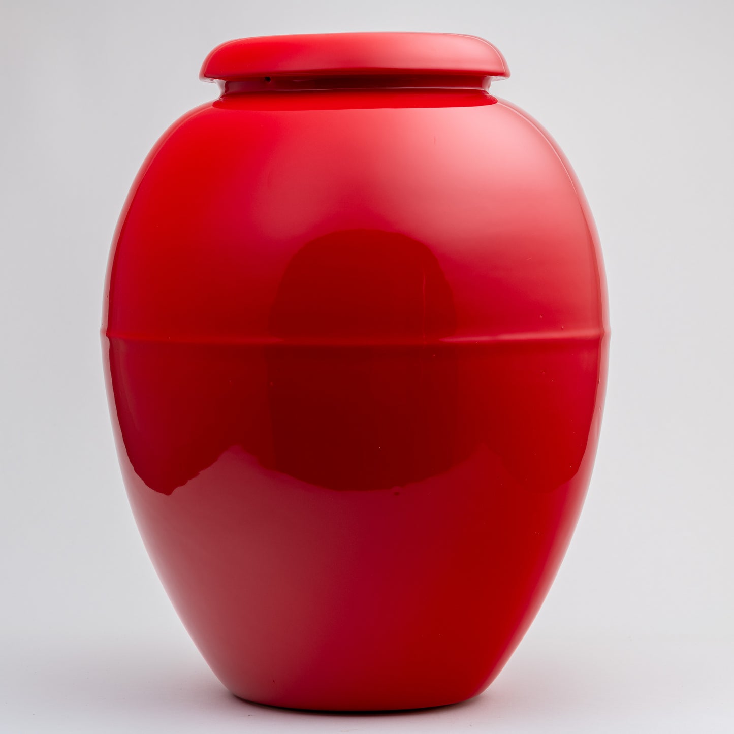 16 Inch Oil Jar - Poppy Red