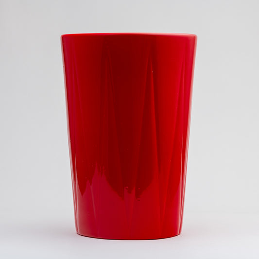 Pinnacle Vase 12 Inch - Poppy Red