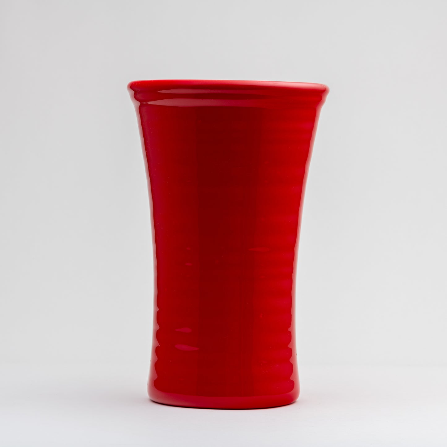 10 Inch Stock Vase - Poppy Red