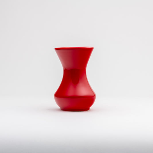 Fred Johnson Vase #214 - Poppy Red