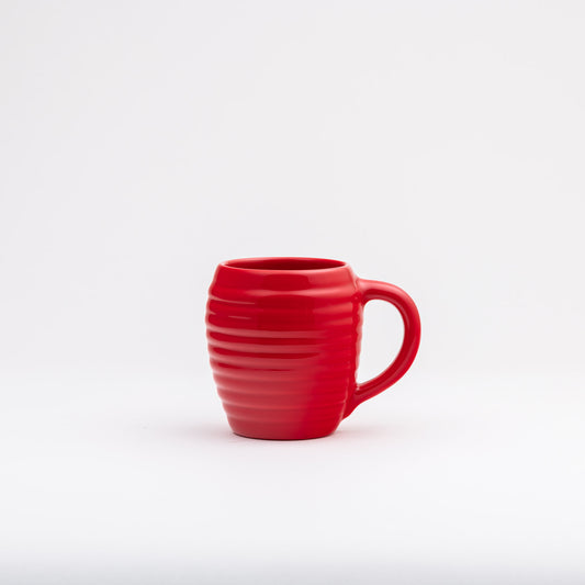 Beehive Coffee Mug - Poppy Red