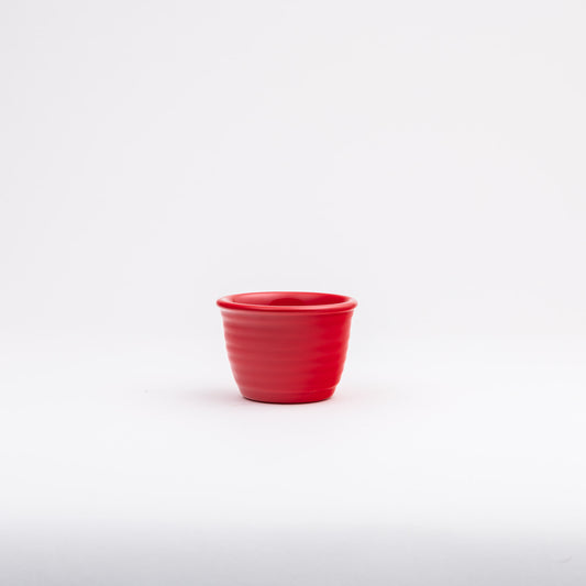 Custard Cup - Poppy Red