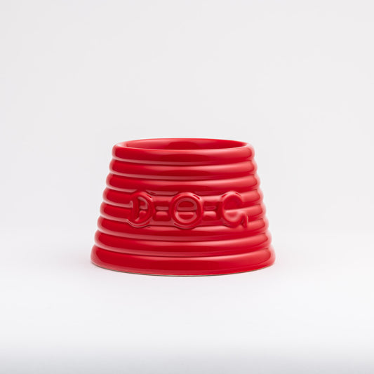 Ringware Dog Bowl Large - Poppy Red