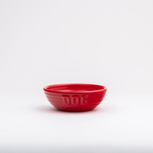 Monterey Dog Bowl - Poppy Red