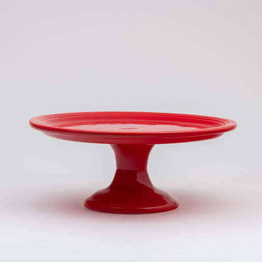 Cake Stand - Poppy Red