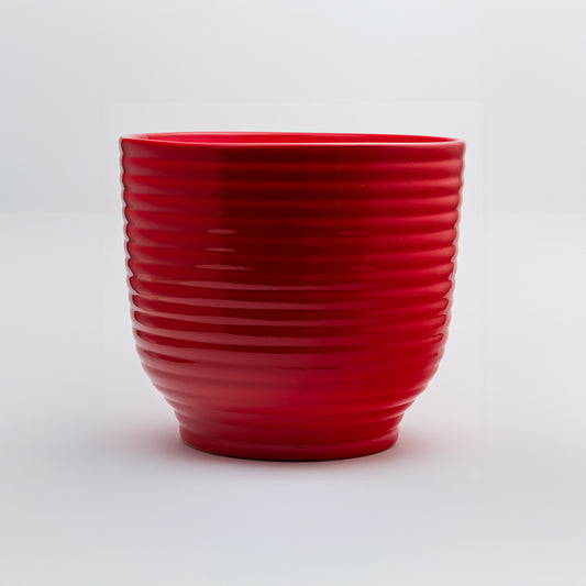 Jardiniere 9 inch - Poppy Red