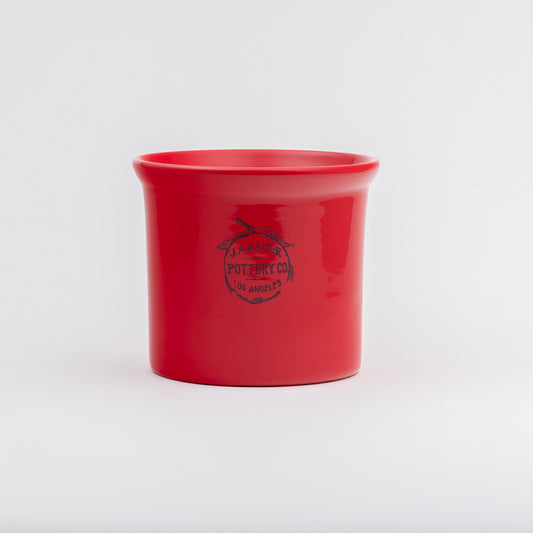 Bauer Half Gallon Crock - Poppy Red