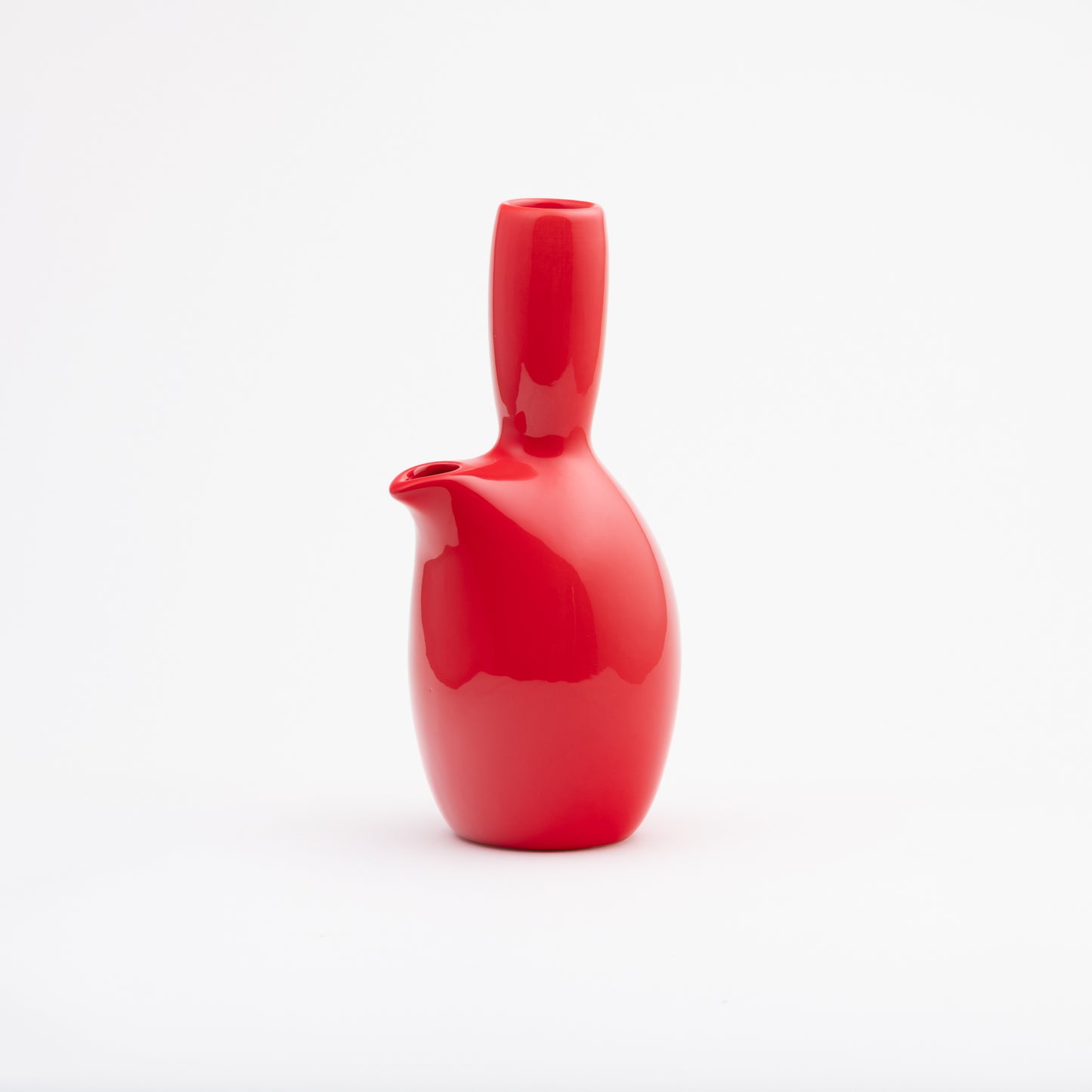 American Modern Iroquois Carafe - Poppy Red