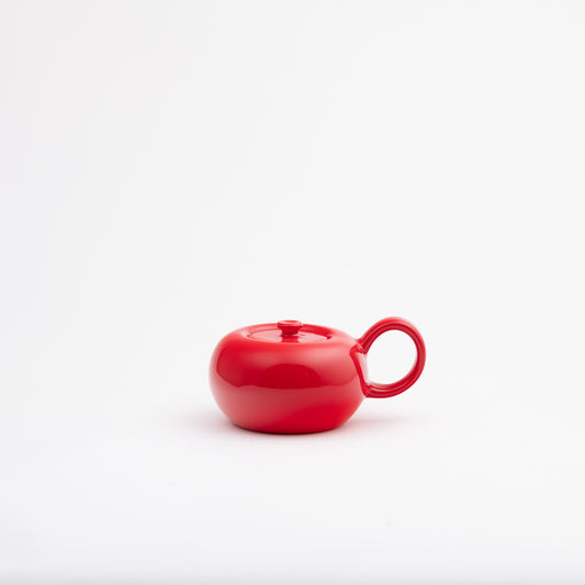 American Modern Sugar Bowl - Poppy Red