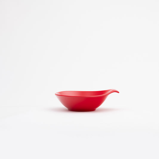 American Modern Lug Bowl - Poppy Red
