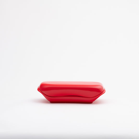 American Modern Butter Dish - Poppy Red