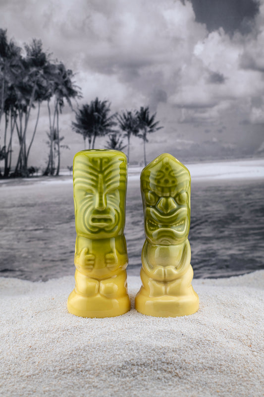 Tiki Salt & Pepper Shakers