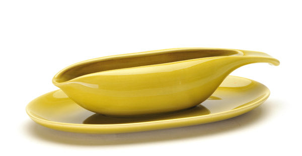 American Modern Gravy Boat & Saucer