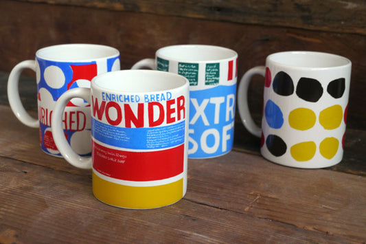 Wonderbread Series Set of 4 Mugs