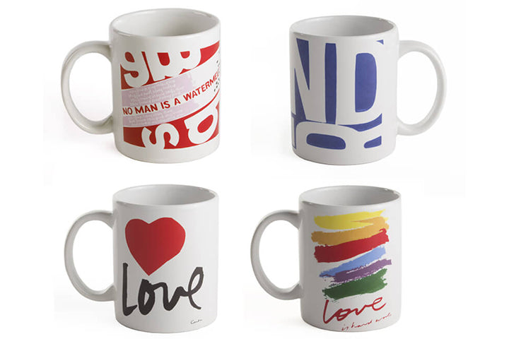 Valentine's Series Set of 4 Mugs