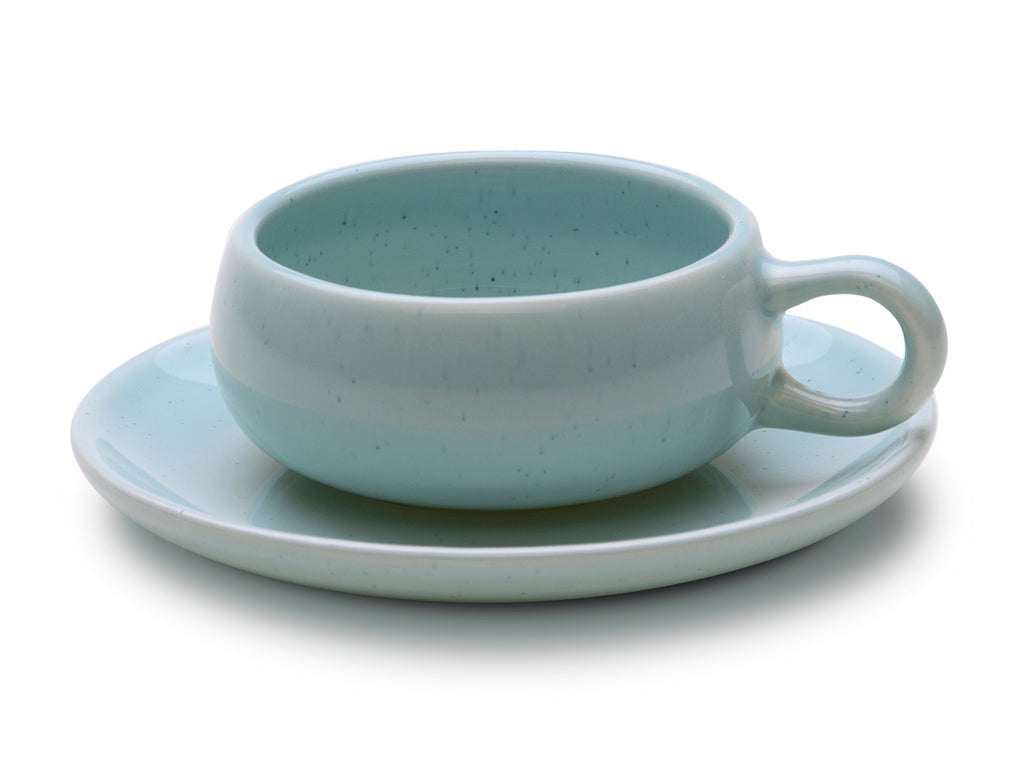 American Modern Cup & Saucer : Glacier Blue