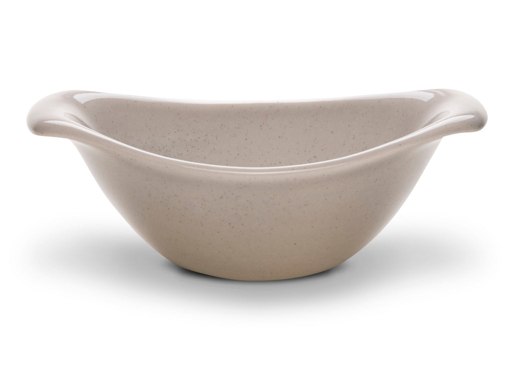 American Modern Double Lug Bowl : Granite