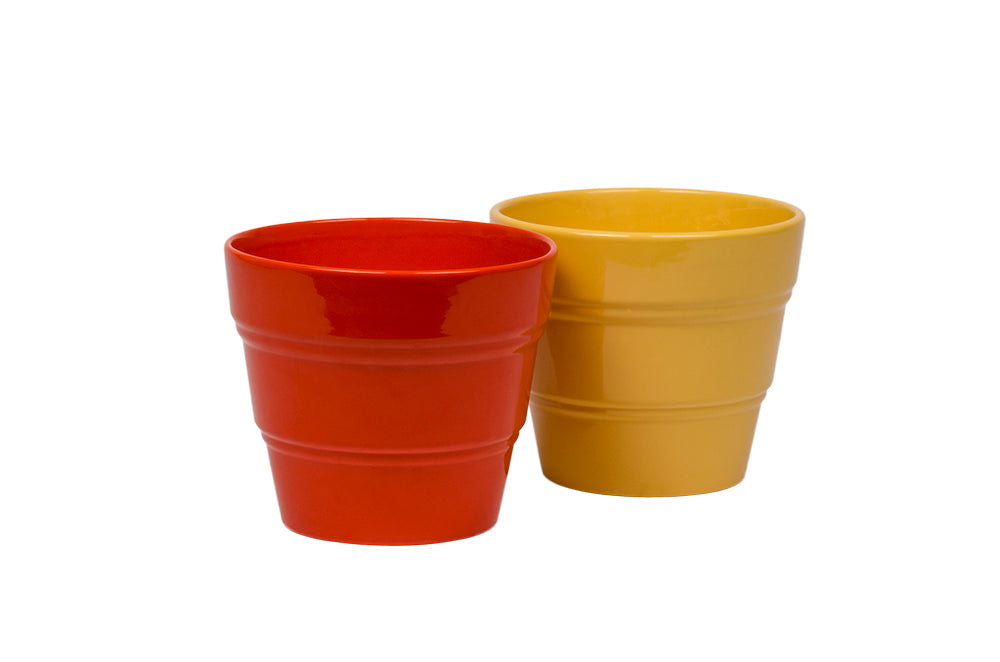 BAUER ITALIAN FLOWERPOT 9 INCH - SECONDS
