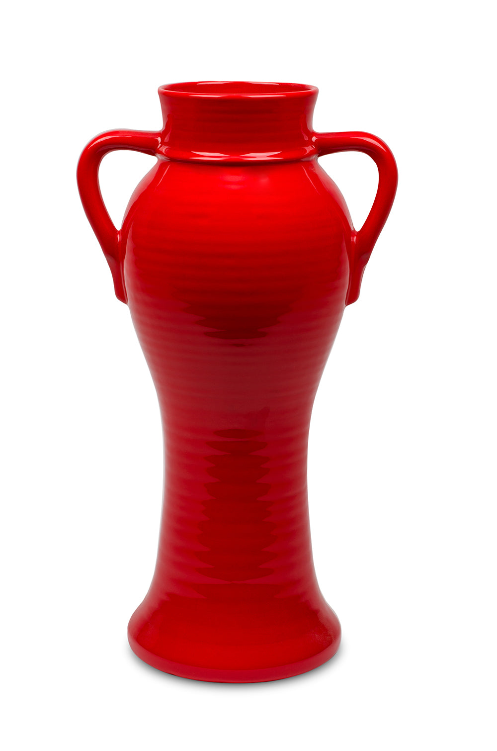 22 Inch Rebekah Vase - Poppy Red