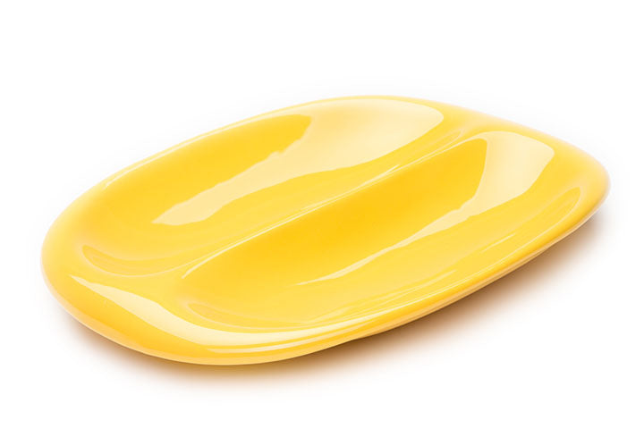 American Modern Divided Vegetable Dish