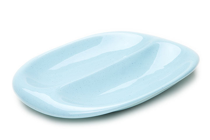 American Modern Divided Vegetable Dish