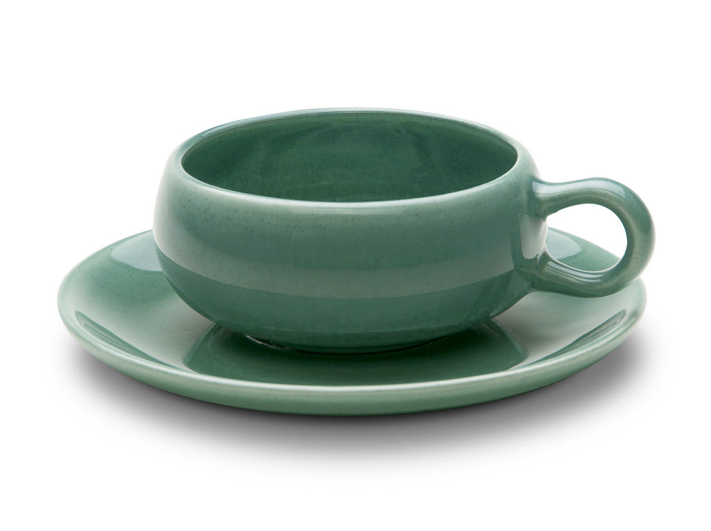 American Modern Cup & Saucer : Sea Foam