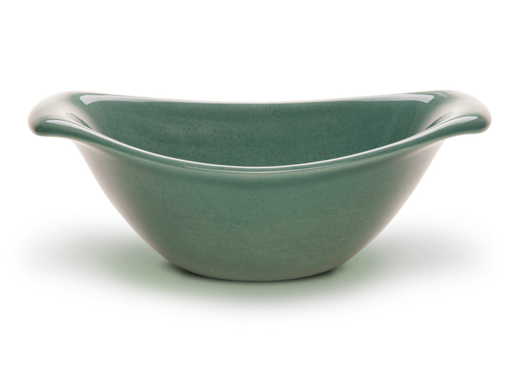 American Modern Double Lug Bowl : Sea Foam