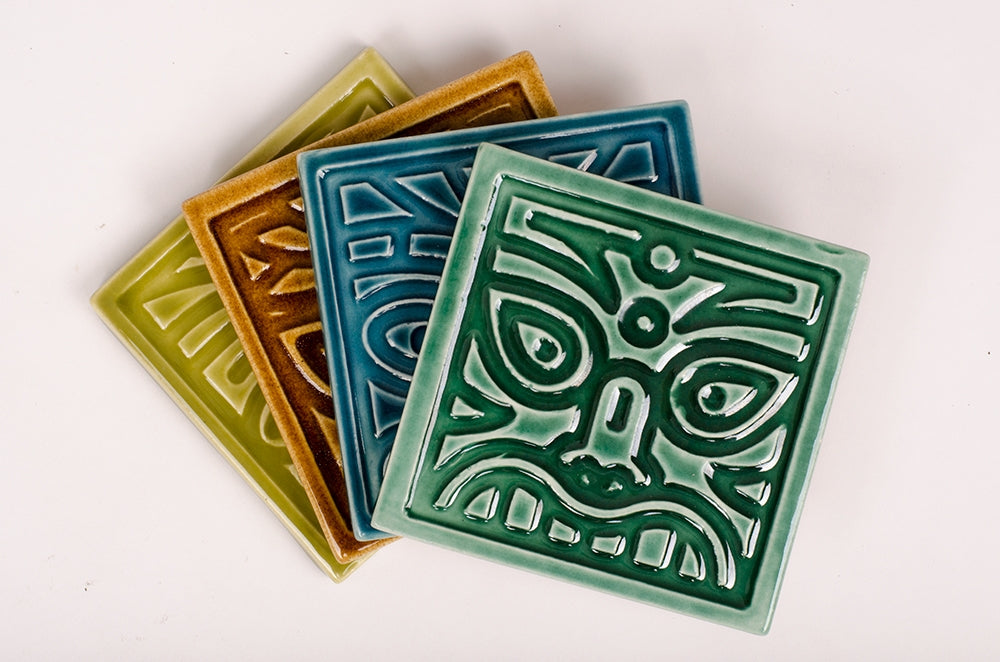 Tiki Coaster Set