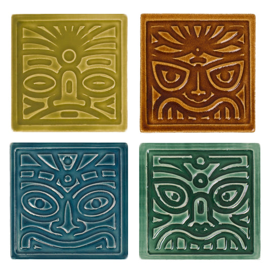 Tiki Coaster Set