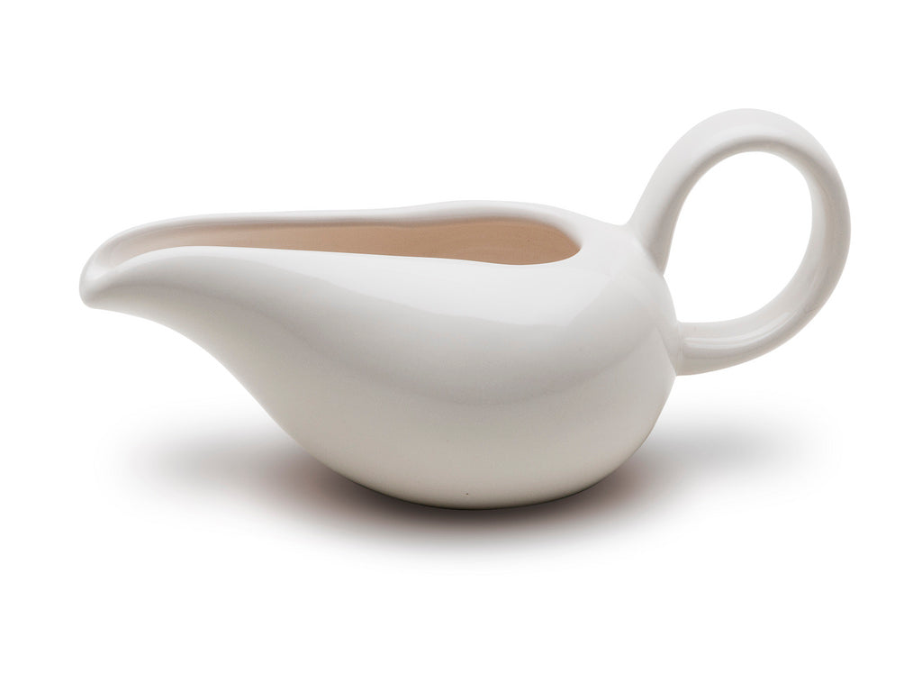 American Modern Creamer : White