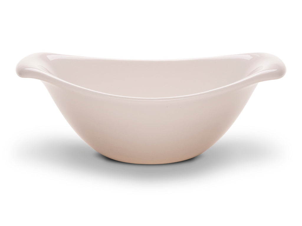 American Modern Double Lug Bowl : White