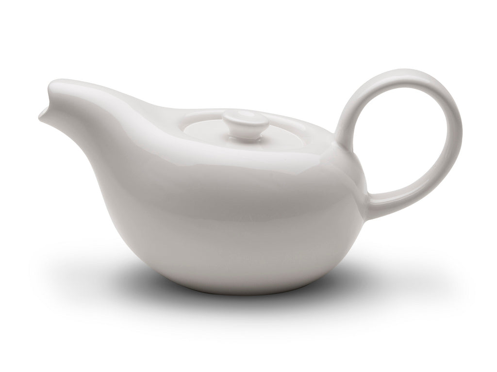 American Modern Teapot : White